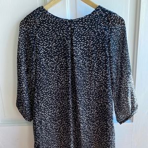 Black and White Dress